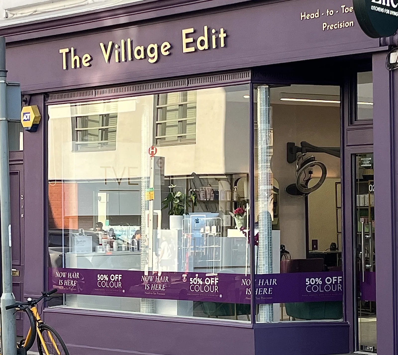 The Village Edit — shopfront on 2 High Street, Wimbledon Village (formerly Sajna Hand & Foot Spa)
